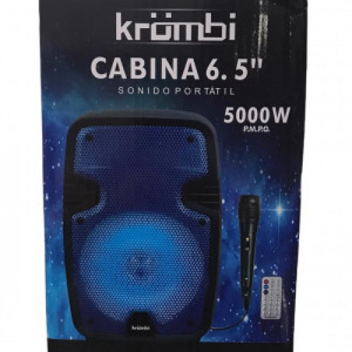 PARLANTE PORTATIL KROMBI 6.5 PULGADAS KB-SP6508